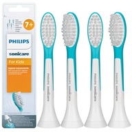 4x PHILIPS SONICARE HX6044/33 KIDS 7+ TIP