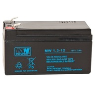 Batéria MW 1,3-12 AGM 12V/1,3AH-MW