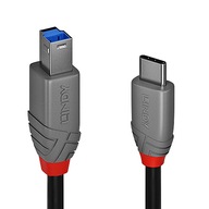 Kábel USB C-B 3.2 5Gbps SuperSpeed ​​​​Lindy 36668 3m