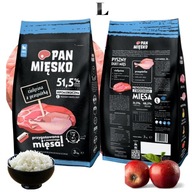 PAN MÄSO SUCHÉ KRMIVO PRE ŠTENIATKA VEĽKÝCH PLÁNOV TEĽACIA PREPELICA L 3 KG