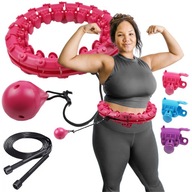 Hula Hop chudnutie XL s paspulkou PLUS SIZE PRO 115cm pás + ZADARMO