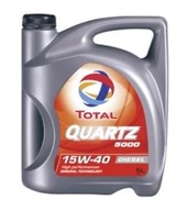 213676 Total QUARTZ Diesel 5000 15W-40 olej, 5l