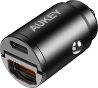 AUKEY Nabíjačka do auta Enduro 30W PD 2 port USB A&C CCA3