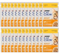 PURINA CAT CHOW Dospelé kuracie cuketové želé 26x85g