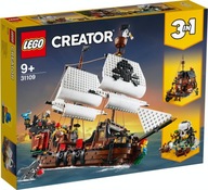 LEGO CREATOR Pirátska loď 3v1 31109