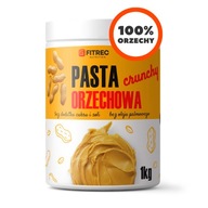 FitRec Crunchy orechová pasta 1 kg