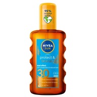 Opaľovací olej Nivea Sun Protect & Bronze v P1