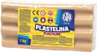 ASTRA PLASTELIN PRE DETI NUDE 1KG PEVNÉ