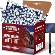 SOLÁRNE VIANOČNÉ LAMPY PRE VIANOCE VIANOCE 200 LED 22M