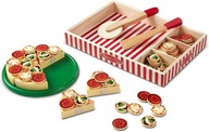 Pizza s drevenou polevou Melissa a Doug 3+