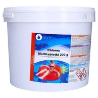 10v1 multifunkčné bazénové tablety 5kg 200g chlór do bazéna jacuzzi spa