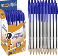 Bic Cristal guľôčkové pero 1mm modré x 70 ks