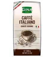 Z NEMECKA Gina Kaffee Italiano Zrnková káva 1 kg