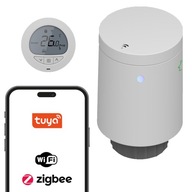 SÚPRAVA TERMOSTATICKEJ HLAVY GTZ04Z SNÍMAČ TEPLOTY GTZ04S ZIGBEE TUYA