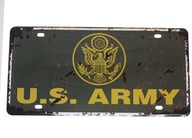 Retro Vintage dekoratívna plaketa US Army