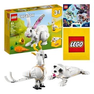 LEGO Creator 3v1 – králik, papagáj alebo tuleň (31133) + taška + katalóg LEGO