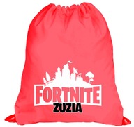 ČERVENÝ BATOH PE TAŠKA - FORTNITE + MENO!