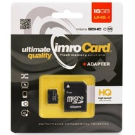 PAMÄŤOVÁ KARTA IMRO MICRO SDHC SD KL10 32GB