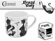 Hrnček Black and White Cat Musicians 450 ml