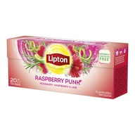 Ovocný čaj Lipton Malina Punk 20 vrecúšok