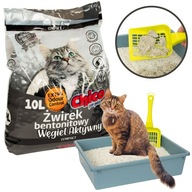 Podstielka Cat Bentonit Fine Compact Carbon 10L