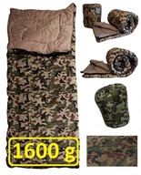 POĽOVNÍCTVO RYBÁRSTVO SPACÍ VAK 190X75 CAMO 1,6KG HRUBÝ TEPLÝ POTAH DO -5C