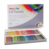 PENTEL PHN-50 olejové pastely pastelky 50 farieb