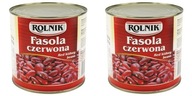 2x 2500g ROLNIK Červená fazuľa v konzerve