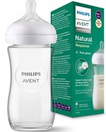 AVENT Natural Response sklenená fľaša 240ml