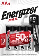 Energizer Max AA E91 1,5V batéria 4 ks