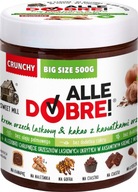 AlleGood! CRUNCHY kakaový orieškový krém 500g