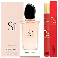 SI GIQRGIQ ARMAN dámsky parfum 100ml EDP + IS PASSIONE PARFUME 35ml