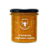 Med s kurkumou a korením od Apiary Sadowskich 430g