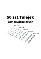 Samorezné objímky 50 ks M5-M12