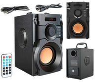 BLUETOOTH REPRODUKTOR BOOMBOX AUX FM REMOTE + SUBWOOFER