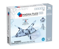 Transparentné magnetické bloky Magna-Tiles 16 ks