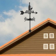 Weather Vane Garden Stake Farm Scene Fľaša vína