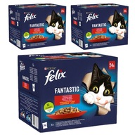 Felix Fantastic Country Arty v želé vrecka 72x85g