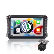 Rádio 2din Android Vw Golf 5 6V VI Passat B6 B7