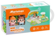 Mini Waffles City Cafe bloky 80 kusov Marioinex