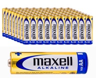 AA Batérie Alkaline R6 1,5V Maxell Powerful 80 ks Originál