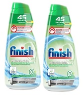 Finish All-in-1 MAX Gél do umývačky riadu 900ml Zero 0% x2