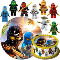 SADA LEGO NINJAGO OBALOV NA TORTY + POSTAVIČKY 8 ks