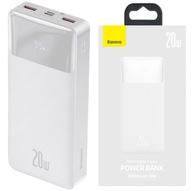 BASEUS POWER BANK 20000mAh POWERBANK 20W PD 3x USB USB-C TYP-C 3A QC 3.0