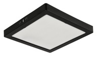 Prisadený štvorcový LED stropný panel 24W 2640lm bez blikania čiernej