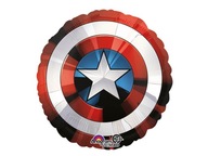 Fóliový balónik Captain America Avengers Shield 77 cm