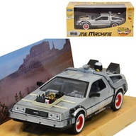 WELLY 1:24 DMC DeLorean SPÄŤ DO BUDÚCNOSTI III YEL