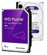 4TB pevný disk WD Purple na monitorovanie 4000 Gb