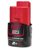 Milwaukee M12B2 batéria 12V 2,0 Ah 4932430064