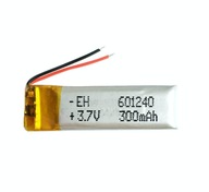 Batéria Li-Poly 300mAh 3,7V 601240